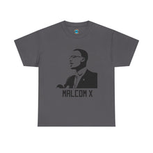 Load image into Gallery viewer, Malcolm X Tribute T-Shirt — "By Any Means Necessary" Graphic Tee
