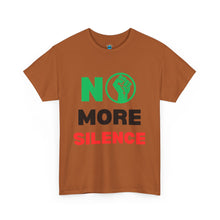 Load image into Gallery viewer, No More Silence Unisex Heavy Cotton Tee - Empowerment Statement Shirt
