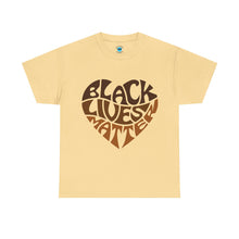 Load image into Gallery viewer, Black Lives Matter Unisex Heavy Cotton Tee - Statement Tee for Activism and Awareness
