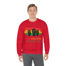 Load image into Gallery viewer, Juneteenth Unisex Heavy Blend™ Crewneck Sweatshirt
