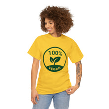 Load image into Gallery viewer, 100% Vegan Unisex T-Shirt
