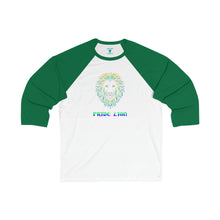 Load image into Gallery viewer, Pride Lion Unisex 3\4 Sleeve Baseball Tee
