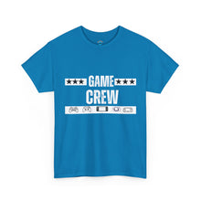 Load image into Gallery viewer, Game Crew T‑Shirt — Gamer Icons Front &amp; "Forever For Life" Back
