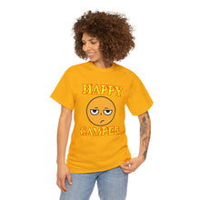 Load image into Gallery viewer, Happy Camper (Ironic Version) Unisex Heavy Cotton Tee
