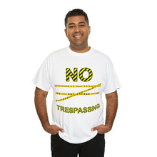 Load image into Gallery viewer, No Trespassing Unisex Heavy Cotton Tee
