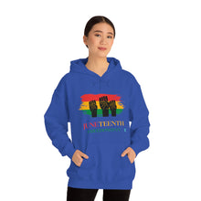 Load image into Gallery viewer, Juneteenth Unisex Heavy Blend™ Hooded Sweatshirt
