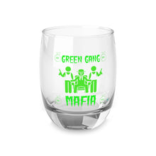 Load image into Gallery viewer, Green Gang Mafia Whiskey Glass
