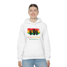 Load image into Gallery viewer, Juneteenth Unisex Heavy Blend™ Hooded Sweatshirt
