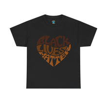 Load image into Gallery viewer, Black Lives Matter Unisex Heavy Cotton Tee - Statement Tee for Activism and Awareness

