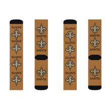 Load image into Gallery viewer, New Orleans Saints Sublimation Socks
