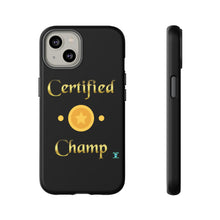 Load image into Gallery viewer, Certified Champ V2 (Gold) iPhone 14 Tough Cases

