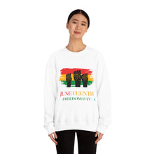 Load image into Gallery viewer, Juneteenth Unisex Heavy Blend™ Crewneck Sweatshirt
