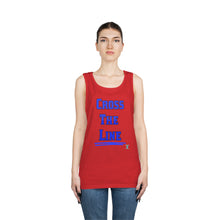 Load image into Gallery viewer, Cross The Line V2  Tank Top
