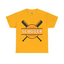 Load image into Gallery viewer, Unisex Heavy Cotton Tee - SLUGGER Baseball Tee for Sports Lovers
