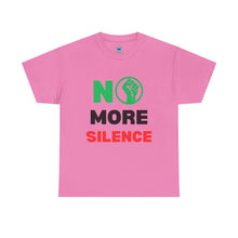 Load image into Gallery viewer, No More Silence Unisex Heavy Cotton Tee - Empowerment Statement Shirt
