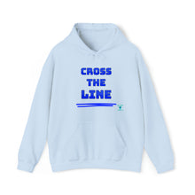 Load image into Gallery viewer, Cross The Line Hooded Sweatshirt
