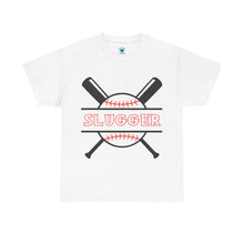 Load image into Gallery viewer, Unisex Heavy Cotton Tee - SLUGGER Baseball Tee for Sports Lovers

