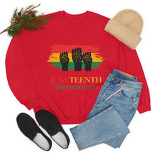 Load image into Gallery viewer, Juneteenth Unisex Heavy Blend™ Crewneck Sweatshirt
