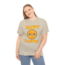 Load image into Gallery viewer, Happy Camper (Ironic Version) Unisex Heavy Cotton Tee
