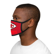 Load image into Gallery viewer, Kansas City Chiefs Mixed-Fabric Face Mask
