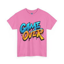 Load image into Gallery viewer, Game Over Unisex Heavy Cotton Tee - Fun Streetwear for Gamers and Casual Style
