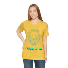 Load image into Gallery viewer, Pride Lion Unisex Jersey Short Sleeve Tee
