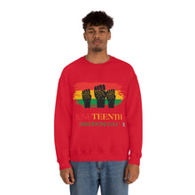 Load image into Gallery viewer, Juneteenth Unisex Heavy Blend™ Crewneck Sweatshirt
