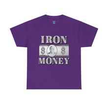 Load image into Gallery viewer, Iron Money: Mike Tyson &amp; Floyd Mayweather Heavy Cotton Tee (Unisex).
