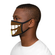 Load image into Gallery viewer, Eric Burdon and War Mixed-Fabric Face Mask (Brown).
