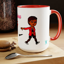 Load image into Gallery viewer, Self Made Diva Two-Tone Coffee Mugs, 15oz
