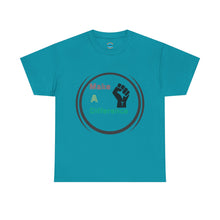 Load image into Gallery viewer, Make A Difference Unisex Heavy Cotton Tee - Empowerment Shirt for Activists
