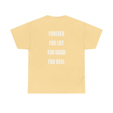 Load image into Gallery viewer, Game Crew T‑Shirt — Gamer Icons Front &amp; "Forever For Life" Back
