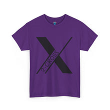 Load image into Gallery viewer, Unisex Heavy Cotton Tee - Minimalist 2-Cross Graphic Tee
