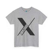 Load image into Gallery viewer, Unisex Heavy Cotton Tee - Minimalist 2-Cross Graphic Tee
