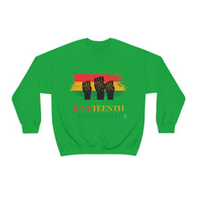 Load image into Gallery viewer, Juneteenth Unisex Heavy Blend™ Crewneck Sweatshirt
