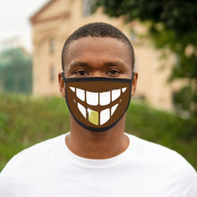 Load image into Gallery viewer, Eric Burdon and War Mixed-Fabric Face Mask (Brown).
