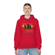 Load image into Gallery viewer, Juneteenth Unisex Heavy Blend™ Hooded Sweatshirt
