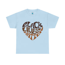 Load image into Gallery viewer, Black Lives Matter Unisex Heavy Cotton Tee - Statement Tee for Activism and Awareness
