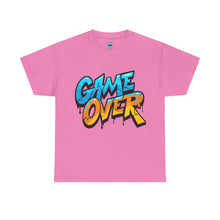 Load image into Gallery viewer, Game Over Unisex Heavy Cotton Tee - Fun Streetwear for Gamers and Casual Style
