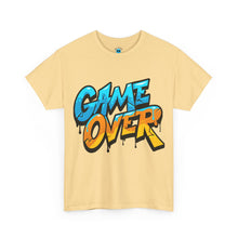 Load image into Gallery viewer, Game Over Unisex Heavy Cotton Tee - Fun Streetwear for Gamers and Casual Style
