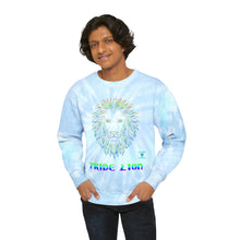 Load image into Gallery viewer, Pride Lion Unisex Tie-Dye Sweatshirt
