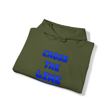 Load image into Gallery viewer, Cross The Line Hooded Sweatshirt
