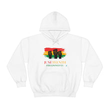 Load image into Gallery viewer, Juneteenth Unisex Heavy Blend™ Hooded Sweatshirt
