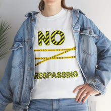 Load image into Gallery viewer, No Trespassing Unisex Heavy Cotton Tee
