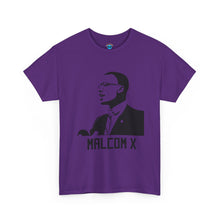 Load image into Gallery viewer, Malcolm X Tribute T-Shirt — "By Any Means Necessary" Graphic Tee
