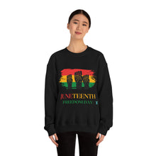Load image into Gallery viewer, Juneteenth Unisex Heavy Blend™ Crewneck Sweatshirt
