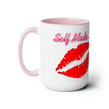 Load image into Gallery viewer, Self Made Diva Two-Tone Coffee Mugs, 15oz
