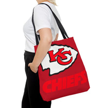 Load image into Gallery viewer, Kansas City City Chiefs Tote Bag (AOP)
