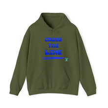 Load image into Gallery viewer, Cross The Line Hooded Sweatshirt
