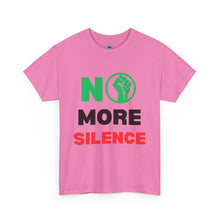 Load image into Gallery viewer, No More Silence Unisex Heavy Cotton Tee - Empowerment Statement Shirt
